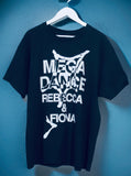 MEGA DANCE BLACK T-SHIRT